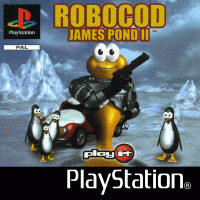 Robocod James Pond II PAL Playstation  box art